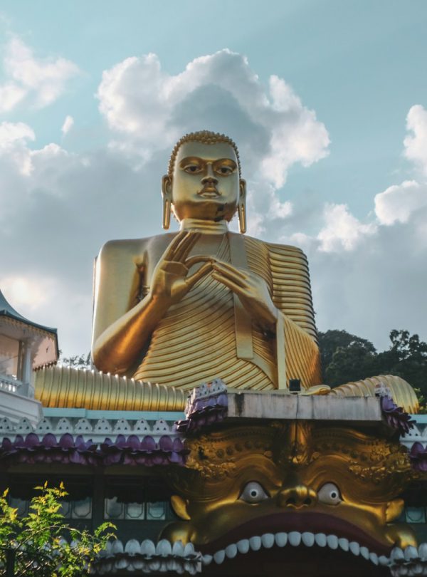 Dambulla Golden Buddha Statue